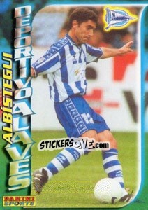 Sticker Alberto Albistegui - Fùtbol Trading cards 1998-1999 - Panini