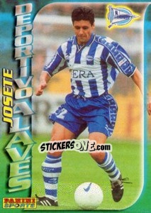 Sticker Josete - Fùtbol Trading cards 1998-1999 n. 8 - Panini