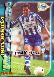 Sticker Ibon Begona - Fùtbol Trading cards 1998-1999 - Panini