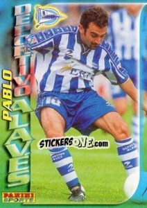 Figurina Pablo Gomez Ortiz - Fùtbol Trading cards 1998-1999 - Panini