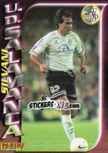 Sticker Gustavo Silvani - Fùtbol Trading cards 1998-1999 - Panini