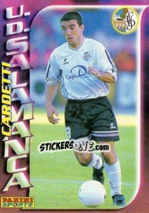 Sticker Martin Cardetti - Fùtbol Trading cards 1998-1999 - Panini