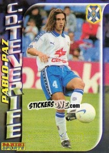 Sticker Pablo Ariel Paz - Fùtbol Trading cards 1998-1999 n. 245 - Panini