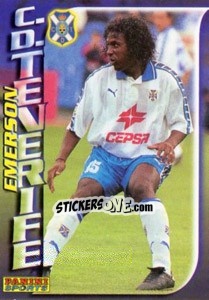 Sticker Emerson Moises Costa - Fùtbol Trading cards 1998-1999 - Panini