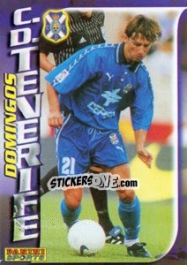 Sticker Domingos de Oliveira - Fùtbol Trading cards 1998-1999 n. 256 - Panini
