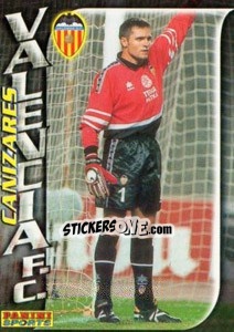 Sticker Jose Santiago Canizares - Fùtbol Trading cards 1998-1999 n. 258 - Panini