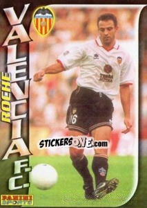 Sticker Alain Roche - Fùtbol Trading cards 1998-1999 - Panini