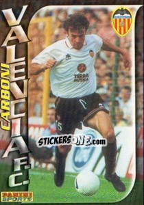 Sticker Amedeo Carboni - Fùtbol Trading cards 1998-1999 - Panini