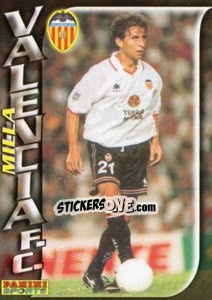 Sticker Luis Milla - Fùtbol Trading cards 1998-1999 n. 264 - Panini