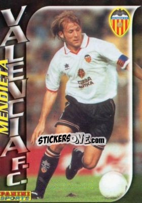 Sticker Gaizka Mendieta - Fùtbol Trading cards 1998-1999 n. 265 - Panini