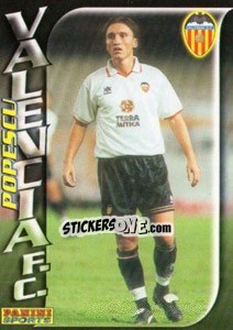Sticker Gabriel Popescu - Fùtbol Trading cards 1998-1999 n. 267 - Panini