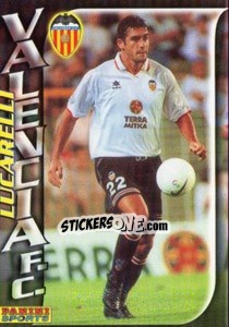 Sticker Cristiano Lucarelli - Fùtbol Trading cards 1998-1999 - Panini
