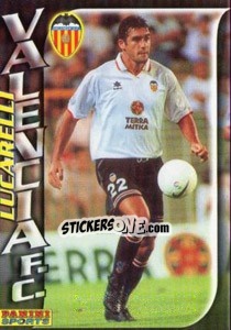 Sticker Cristiano Lucarelli - Fùtbol Trading cards 1998-1999 n. 272 - Panini