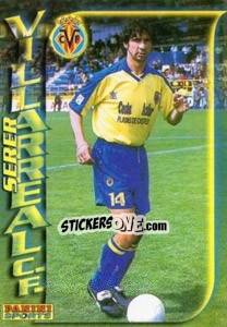 Sticker Jose Perez Serer - Fùtbol Trading cards 1998-1999 n. 294 - Panini