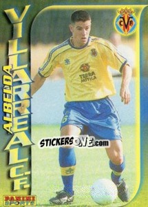 Sticker David Albelda - Fùtbol Trading cards 1998-1999 n. 296 - Panini