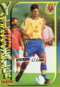 Sticker Jesus Garcia Sanjuan - Fùtbol Trading cards 1998-1999 - Panini