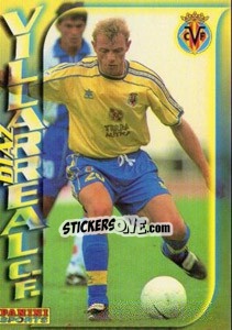 Sticker Antonio Diaz - Fùtbol Trading cards 1998-1999 n. 299 - Panini