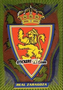 Sticker Real Zaragoza - Fùtbol Trading cards 1998-1999 n. 305 - Panini