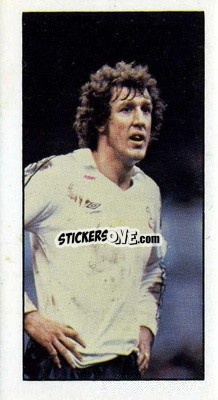 Sticker Alan Gowling - Football 1980-1981
 n. 40 - Bassett & Co.
