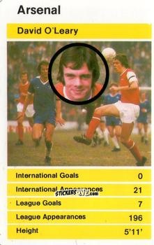 Figurina David O'Leary - British Stars Set 1 1982
 n. 5 - Top Trumps