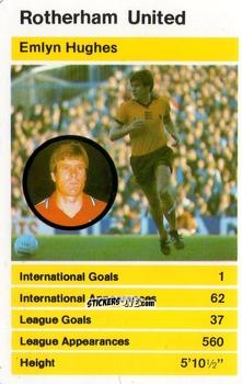 Sticker Emlyn Hughes - British Stars Set 1 1982
 n. 6 - Top Trumps