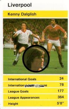 Figurina Kenny Dalglish - British Stars Set 1 1982
 n. 16 - Top Trumps