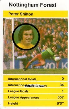 Sticker Peter Shilton - British Stars Set 1 1982
 n. 23 - Top Trumps