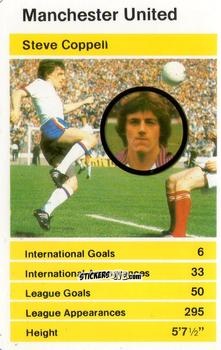 Figurina Steve Coppell - British Stars Set 1 1982
 n. 27 - Top Trumps