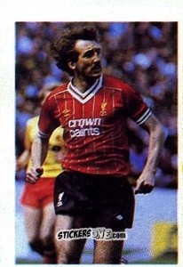 Sticker Alan Kennedy - Soccer Stars 1983-1984
 - FKS