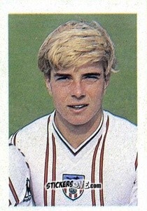 Sticker Barry Venison - Soccer Stars 1983-1984
 n. 219 - FKS