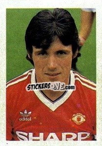 Sticker Frank Stapleton - Soccer Stars 1983-1984
 - FKS