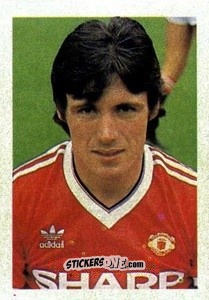 Sticker Frank Stapleton - Soccer Stars 1983-1984
 n. 128 - FKS