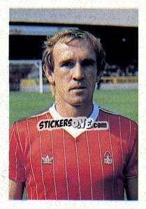 Sticker Ian Bowyer - Soccer Stars 1983-1984
 - FKS