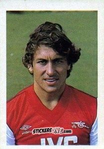 Sticker Kenny Sansom - Soccer Stars 1983-1984
 n. 9 - FKS