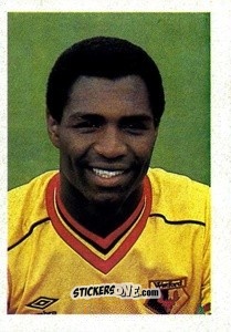 Figurina Luther Blissett - Soccer Stars 1983-1984
 n. 237 - FKS