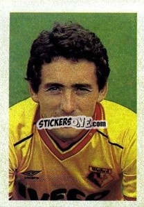Sticker Wilf Rostron - Soccer Stars 1983-1984
 - FKS