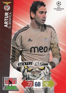 Figurina Artur - UEFA Champions League 2012-2013. Adrenalyn XL - Panini