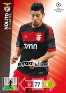 Cromo Nolito - UEFA Champions League 2012-2013. Adrenalyn XL n. 66 - Panini