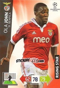 Sticker Ola John - UEFA Champions League 2012-2013. Adrenalyn XL - Panini
