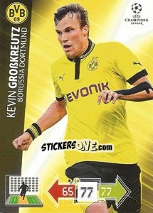 Sticker Kevin Großkreutz - UEFA Champions League 2012-2013. Adrenalyn XL - Panini