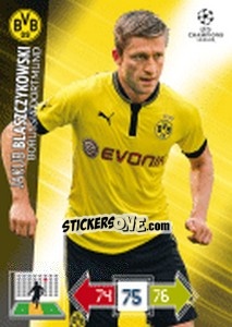 Sticker Jakub Blaszczykowski - UEFA Champions League 2012-2013. Adrenalyn XL n. 75 - Panini