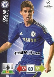 Sticker Oscar - UEFA Champions League 2012-2013. Adrenalyn XL n. 95 - Panini