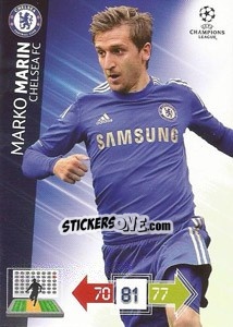 Cromo Marko Marin - UEFA Champions League 2012-2013. Adrenalyn XL n. 96 - Panini