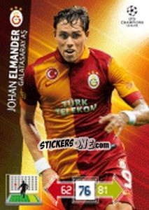 Sticker Johan Elmander