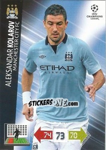 Sticker Aleksandar Kolarov - UEFA Champions League 2012-2013. Adrenalyn XL n. 126 - Panini
