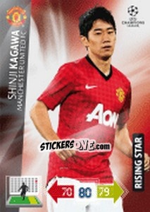 Sticker Shinji Kagawa - UEFA Champions League 2012-2013. Adrenalyn XL n. 147 - Panini