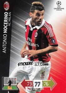 Sticker Antonio Nocerino - UEFA Champions League 2012-2013. Adrenalyn XL - Panini