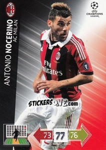 Sticker Antonio Nocerino - UEFA Champions League 2012-2013. Adrenalyn XL n. 157 - Panini