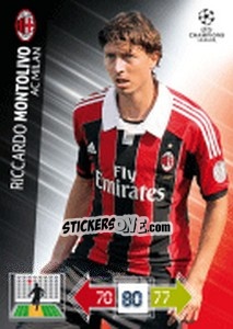 Sticker Riccardo Montolivo - UEFA Champions League 2012-2013. Adrenalyn XL - Panini