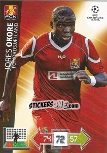 Sticker Jores Okore - UEFA Champions League 2012-2013. Adrenalyn XL - Panini